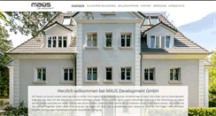 Desktop Screenshot of maus-development.com
